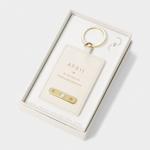Katie Loxton Birthstone Keyring April 2025