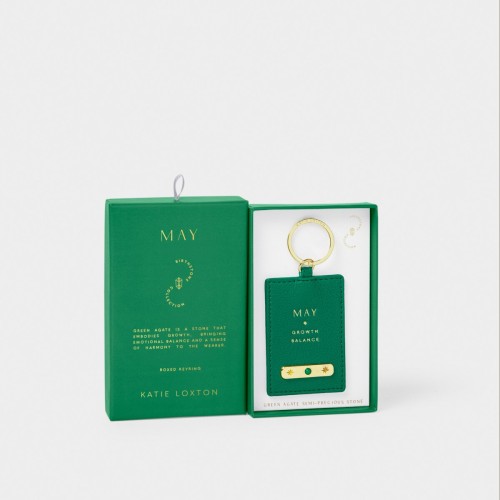 Katie Loxton Birthstone Keyring May 2025