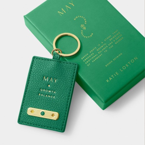 Katie Loxton Birthstone Keyring May 2025