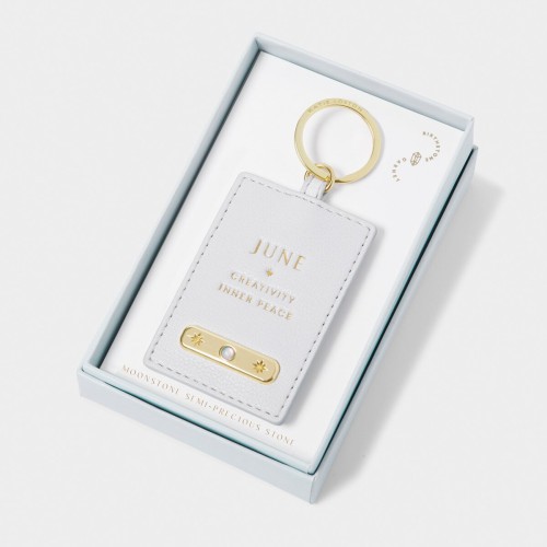 Katie Loxton Birthstone Keyring June 2025