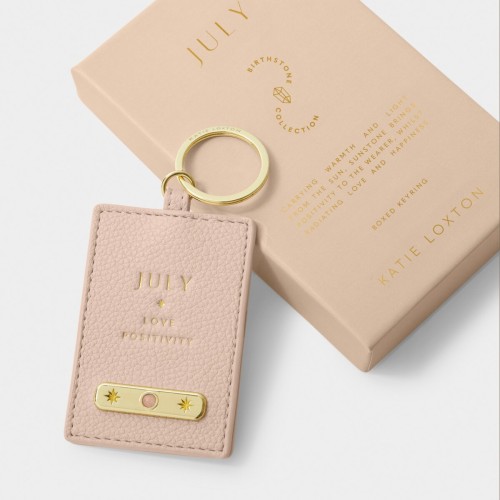 Katie Loxton Birthstone Keyring July 2025