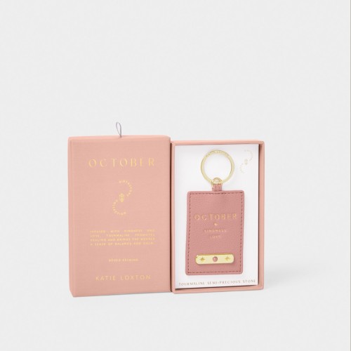 Katie Loxton Birthstone Keyring October 2025