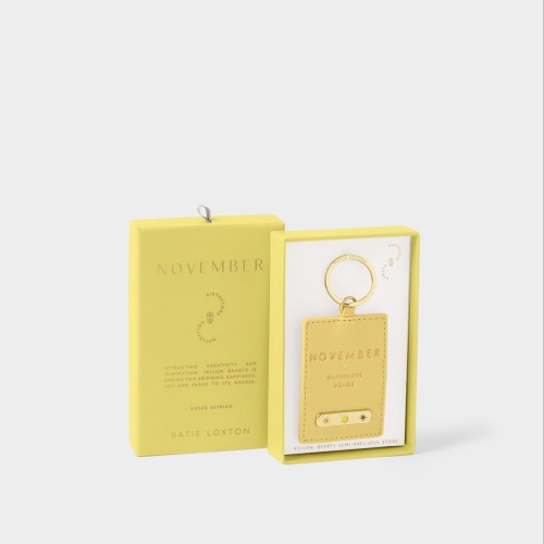 Katie Loxton Birthstone Keyring November 2025