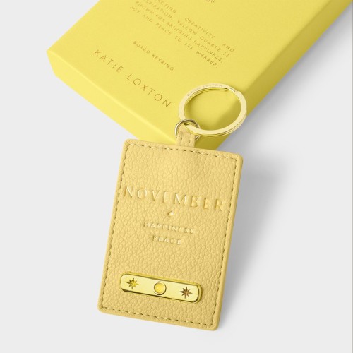 Katie Loxton Birthstone Keyring November 2025