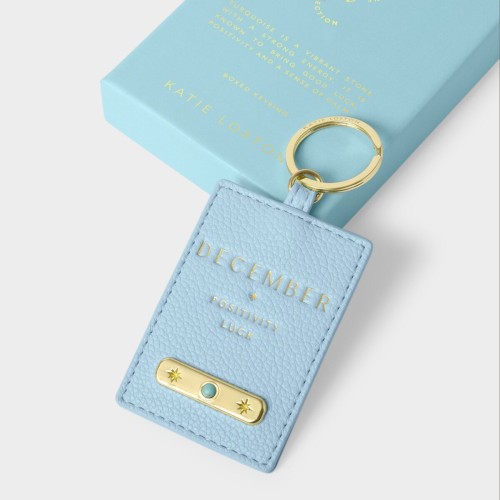 Katie Loxton Birthstone Keyring December 2025