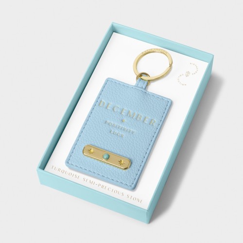 Katie Loxton Birthstone Keyring December 2025