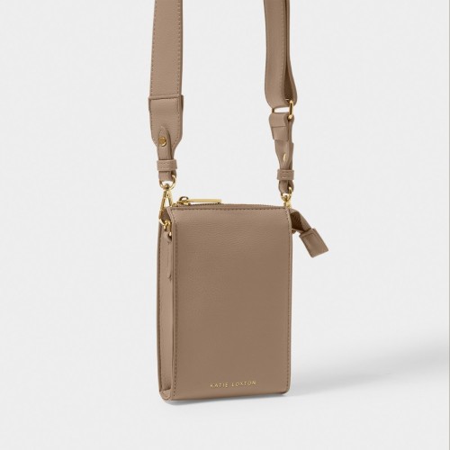 Katie Loxton Effie Slim Crossbody Bag Mocha 2025