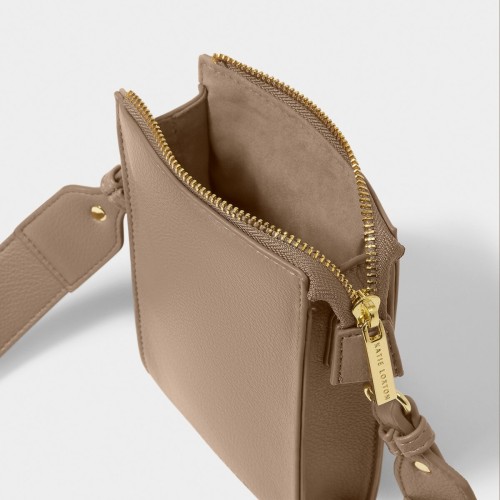 Katie Loxton Effie Slim Crossbody Bag Mocha 2025