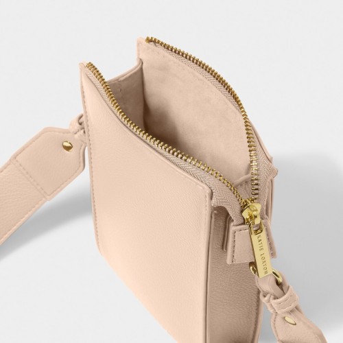 Katie Loxton Effie Slim Crossbody Bag Nude Pink 2025
