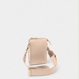 Katie Loxton Effie Slim Crossbody Bag Nude Pink 2025