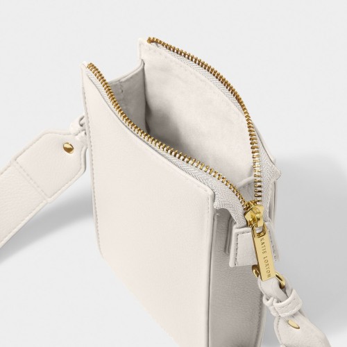 Katie Loxton Effie Slim Crossbody Bag Off White 2025