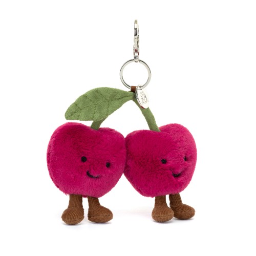 Jellycat Amuseable Cherries Bag Charm