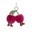 Jellycat Amuseable Cherries Bag Charm