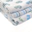 Ziggle Baby Blue 3 Pack Muslin Squares