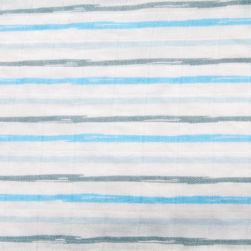 Ziggle Baby Blue 3 Pack Muslin Squares