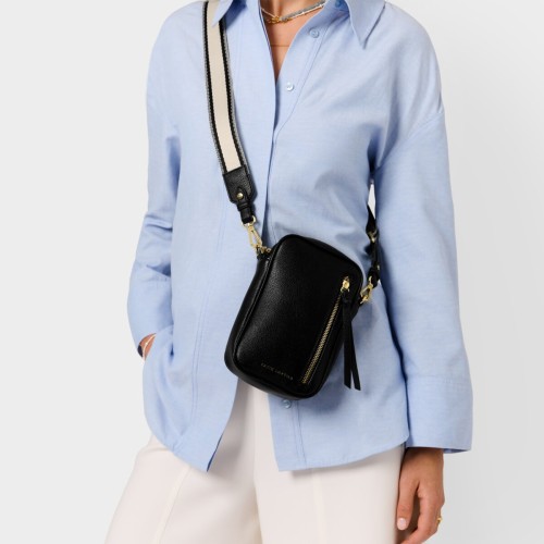 Katie Loxton Hallie Small Crossbody Bag Black 2025