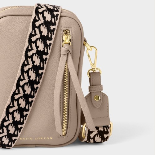 Katie Loxton Hallie Small Crossbody Bag Light Taupe 2025