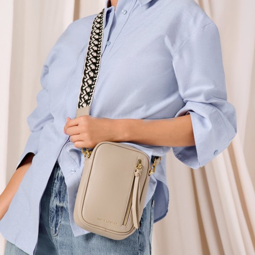 Katie Loxton Hallie Small Crossbody Bag Light Taupe 2025