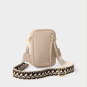 Katie Loxton Hallie Small Crossbody Bag Light Taupe 2025