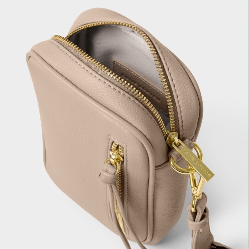 Katie Loxton Hallie Small Crossbody Bag Light Taupe 2025