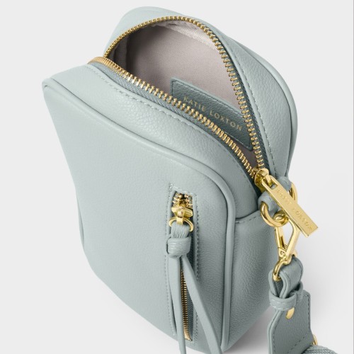 Katie Loxton Hallie Small Crossbody Bag Duck Egg Blue 2025