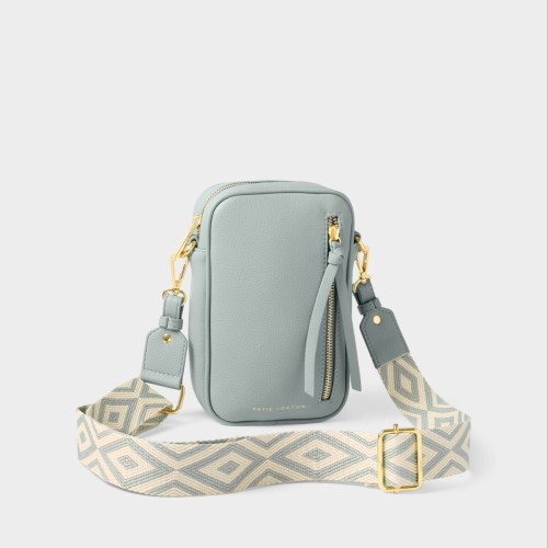 Katie Loxton Hallie Small Crossbody Bag Duck Egg Blue 2025