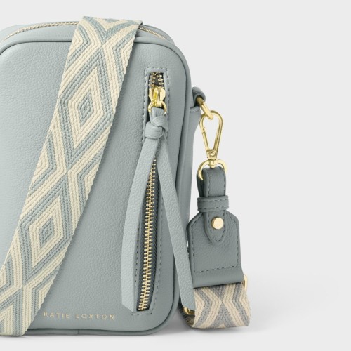 Katie Loxton Hallie Small Crossbody Bag Duck Egg Blue 2025