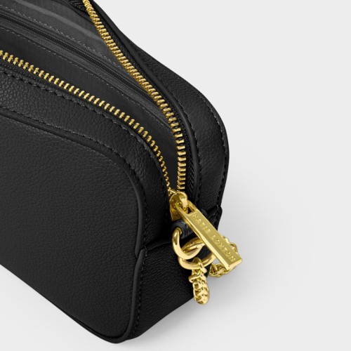 Katie Loxton Remi Slider Chain Crossbody Bag Black 2025