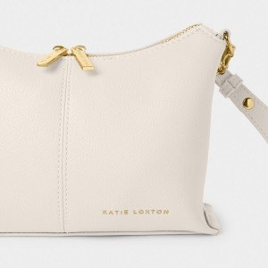 Katie Loxton Laila Slouch Crossbody Bag Off White 2025