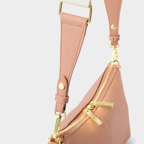Katie Loxton Laila Slouch Crossbody Bag Peony Blush 2025
