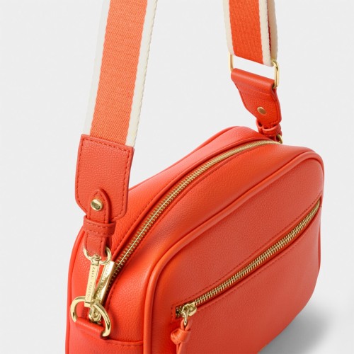 Katie Loxton Hallie Crossbody Bag Deep Orange 2025