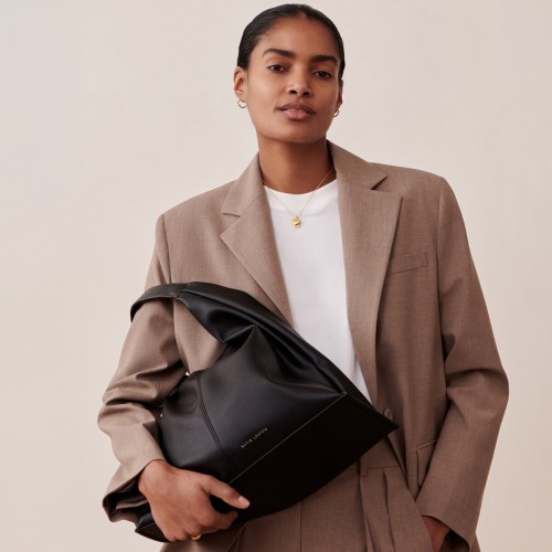 Katie Loxton Laila Slouch Shoulder Bag Black 2025