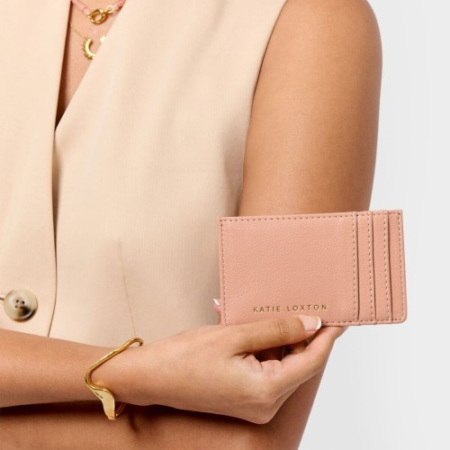 Katie Loxton Laila Card Holder Peony Blush 2025