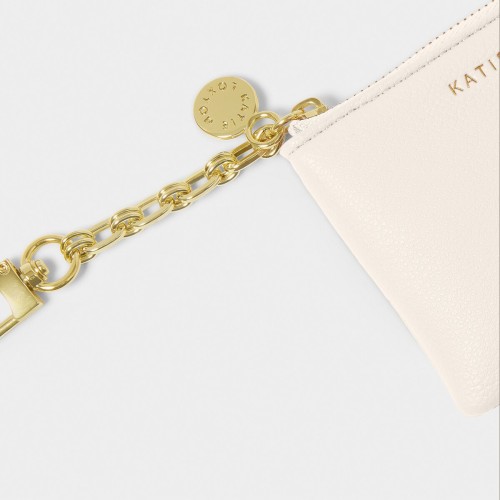 Katie Loxton Tilly Keychain Purse Off White 2025
