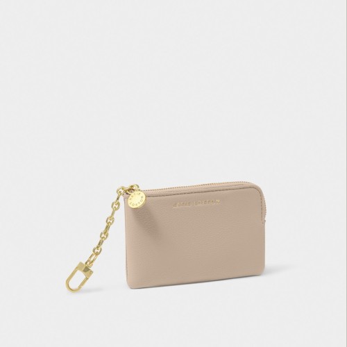 Katie Loxton Tilly Keychain Purse Taupe 2025
