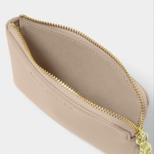 Katie Loxton Tilly Keychain Purse Taupe 2025