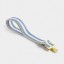 Katie Loxton Canvas Bag Strap Blue Aura Triple Stripe 2025