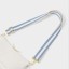 Katie Loxton Canvas Bag Strap Blue Aura Triple Stripe 2025