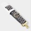 Katie Loxton Canvas Bag Strap Slate Zig Zag 2025