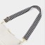 Katie Loxton Canvas Bag Strap Slate Zig Zag 2025