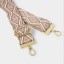 Katie Loxton Canvas Bag Strap Peony Blush Geometric 2025