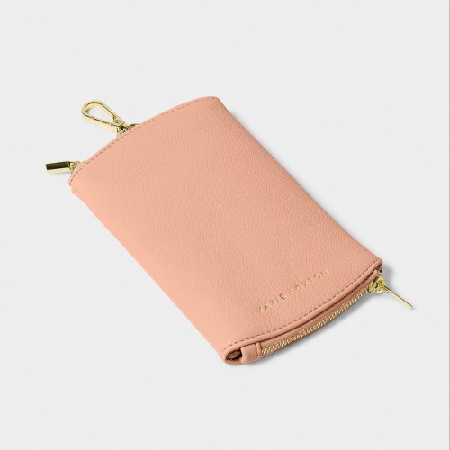 Katie Loxton Clip On Sunglasses Case Peony Blush 2025