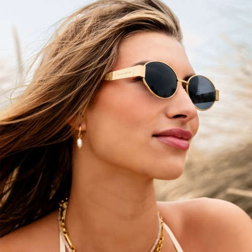 Katie Loxton Siena Sunglasses Matte Gold 2025
