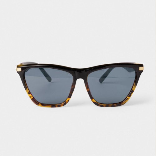 Katie Loxton Marbella Sunglasses Black Tortoiseshell 2025