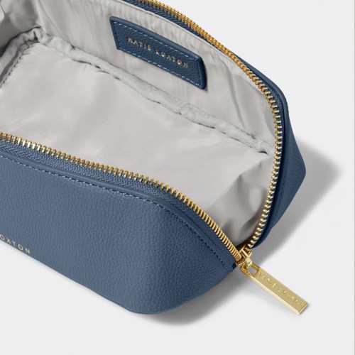 Katie Loxton Small Make Up Bag Navy 2025
