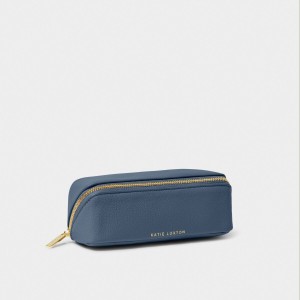 Katie Loxton Small Make Up Bag Navy 2025