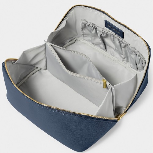 Katie Loxton Large Make Up/Wash Bag Navy 2025