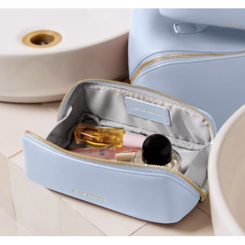 Katie Loxton Make Up Bag Small Blue Aura 2025