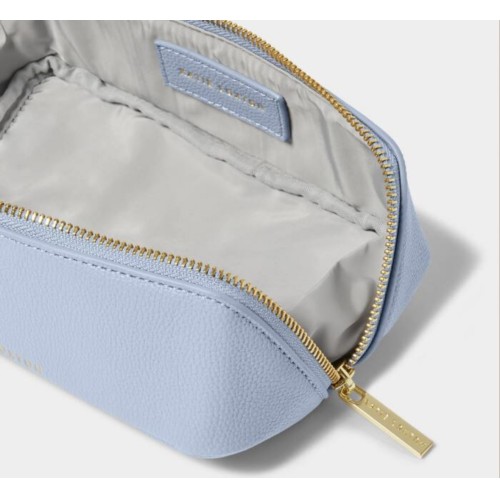 Katie Loxton Make Up Bag Small Blue Aura 2025