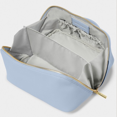 Katie Loxton Medium Make Up/Wash Bag Blue Aura